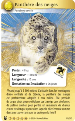 Défis Nature Protect - Pack de démarrage - Panthère des Neiges