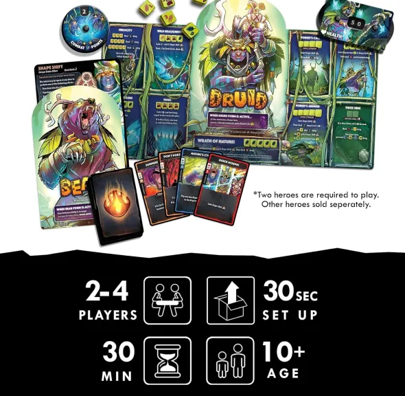Dice Throne - Druid - Hero Pack
