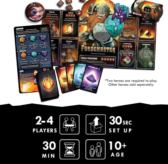 Dice Throne - Forgemaster - Hero Pack