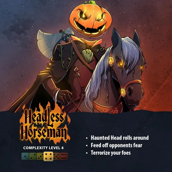 Dice Throne - Headless Horseman - Hero Pack