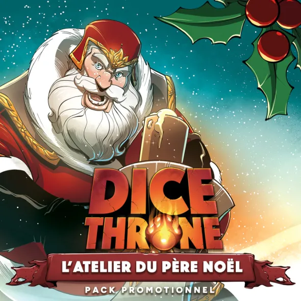 Dice Throne- L'Atelier du Père Noël - Pack Promotionnel