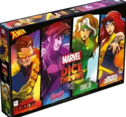 Dice Throne Marvel: Cyclope, Gambit, Malicia, Jean Grey