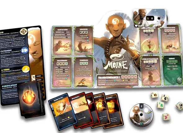 Dice Throne - Moine VS Paladin
