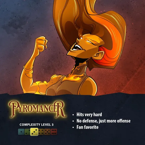 Dice Throne - Pyromancer - Hero Pack