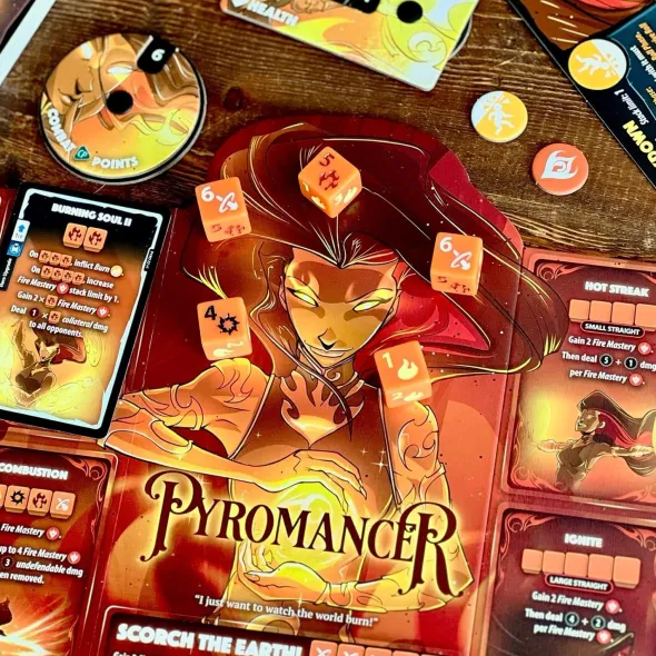 Dice Throne - Pyromancer - Hero Pack