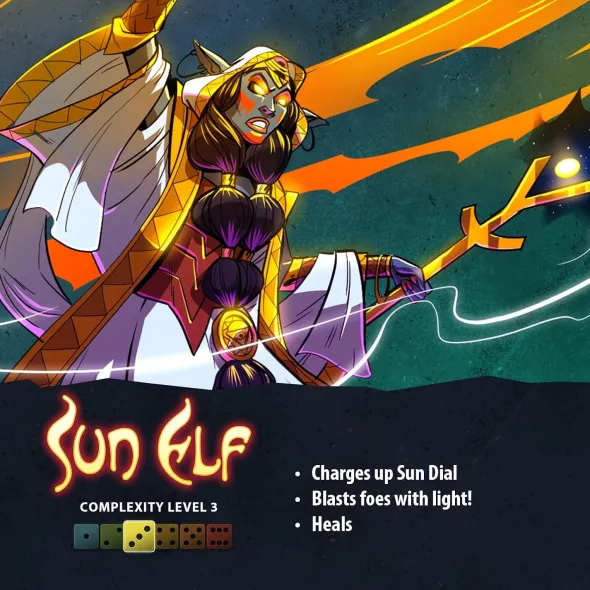 Dice Throne - Sun Elf - Hero Pack