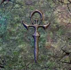 Dice tray Vampiric Ankh - 8,5" x 8,5"