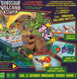 Dinosaur Volcano Battle