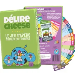Délire Cheese, le jeu d'apéro autour du fromage
