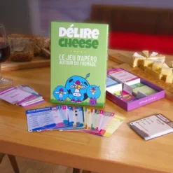 Délire Cheese, le jeu d'apéro autour du fromage