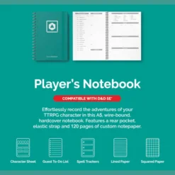 DnD Character Quest Notebook