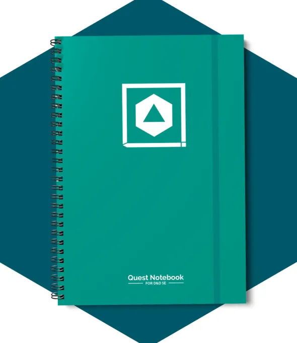 DnD Character Quest Notebook