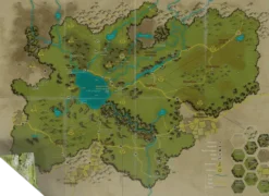 Dolmenwood - Double Sided Player/Referees Poster Map
