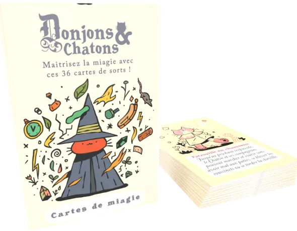 Donjons & Chatons - Cartes de Miagie