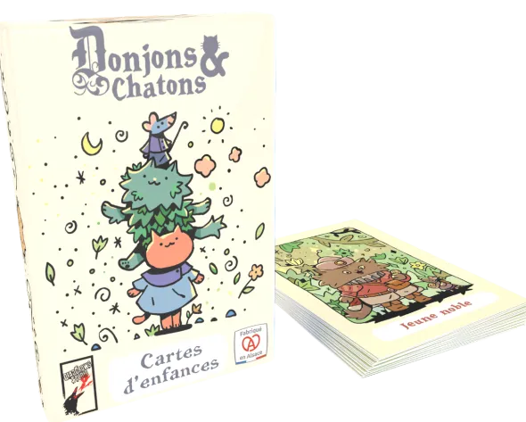 Donjons & Chatons - Cartes d'Enfances
