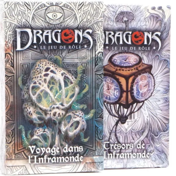 Dragons - Encyclopédie 2 Inframonde - Kit Dragon Rouge