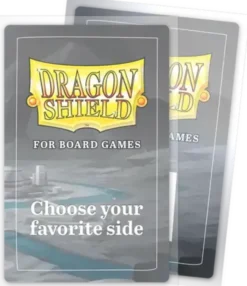 100 Dragon Shield : Board Game Sleeves - American Standard 57x89mm
