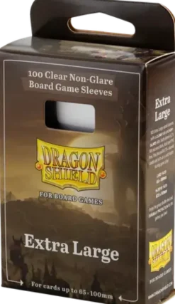 100 Dragon Shield : Board Game Sleeves - Extra Large 65x100mm