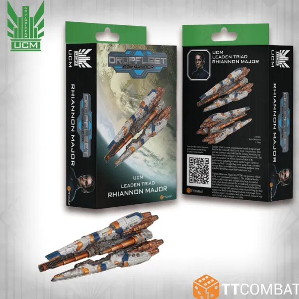 Dropfleet Commander - Rhiannon Major - Leaden Triad