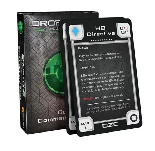 Dropzone Commander - Core Command Cards