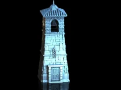 3D4U - Bell Tower - Medieval Town