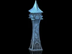 3D4U - Clock Tower - Medieval Town