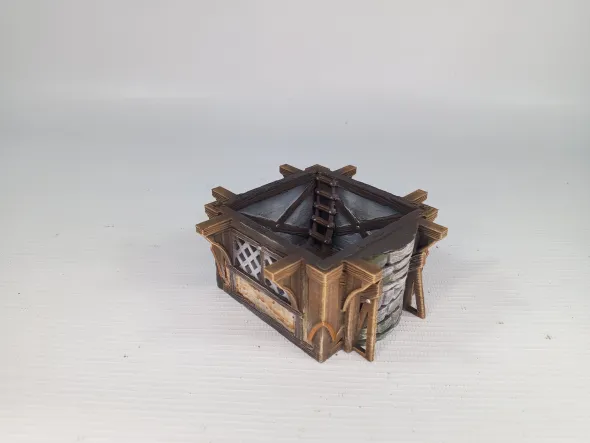 3D4U - Garrison Tower - Medieval Town