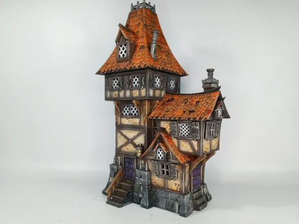 3D4U - Garrison Tower - Medieval Town