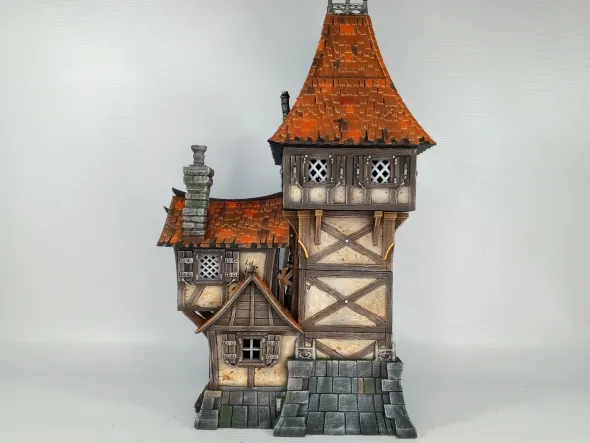 3D4U - Garrison Tower - Medieval Town