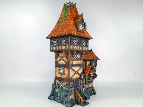 3D4U - Garrison Tower - Medieval Town