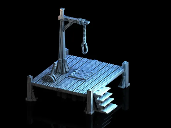 3D4U - Hangmans Noose - Medieval Town