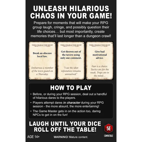 Dumb Dares & Silly Side Quests