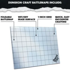 Dungeon Craft Battlemap: Snow and Wood