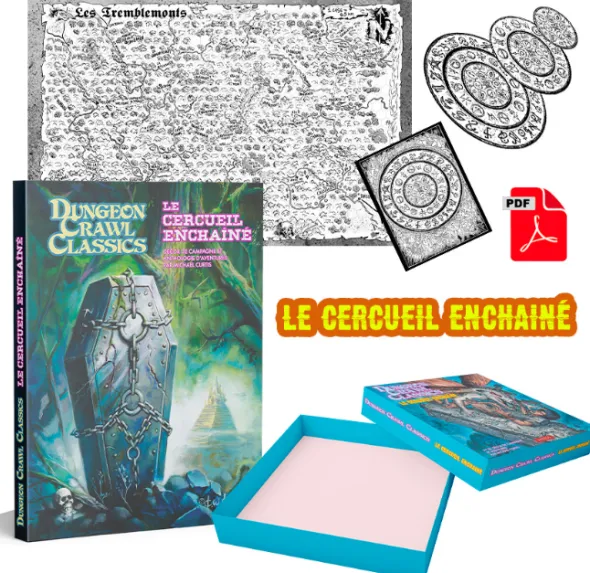 Dungeon Crawl Classics - Le Cercueil Enchaîné