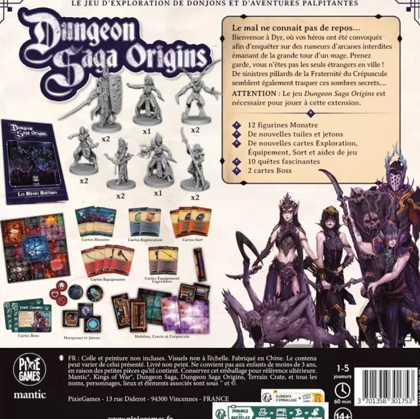 Dungeon Saga Origins - Les Miroirs Maléfiques