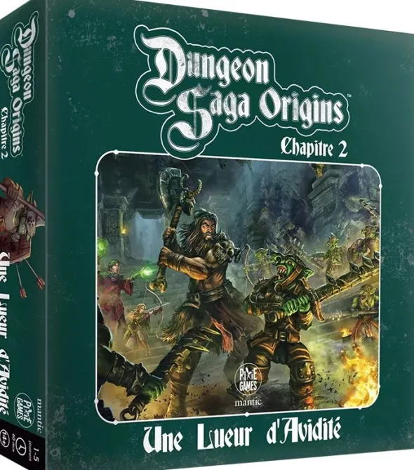 Dungeon Saga Origins - Une Lueur d'Avidité