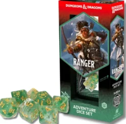 Dungeons & Dragons Adventure Dice - Ranger: White / Green