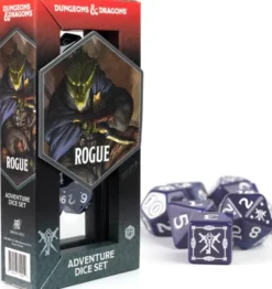 Dungeons & Dragons Adventure Dice - Rogue: Purple