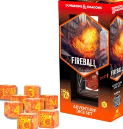 Dungeons & Dragons Adventure Dice - Fireball