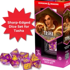 Dungeons & Dragons: Adventure Dice Set - Tasha The Witch Queen