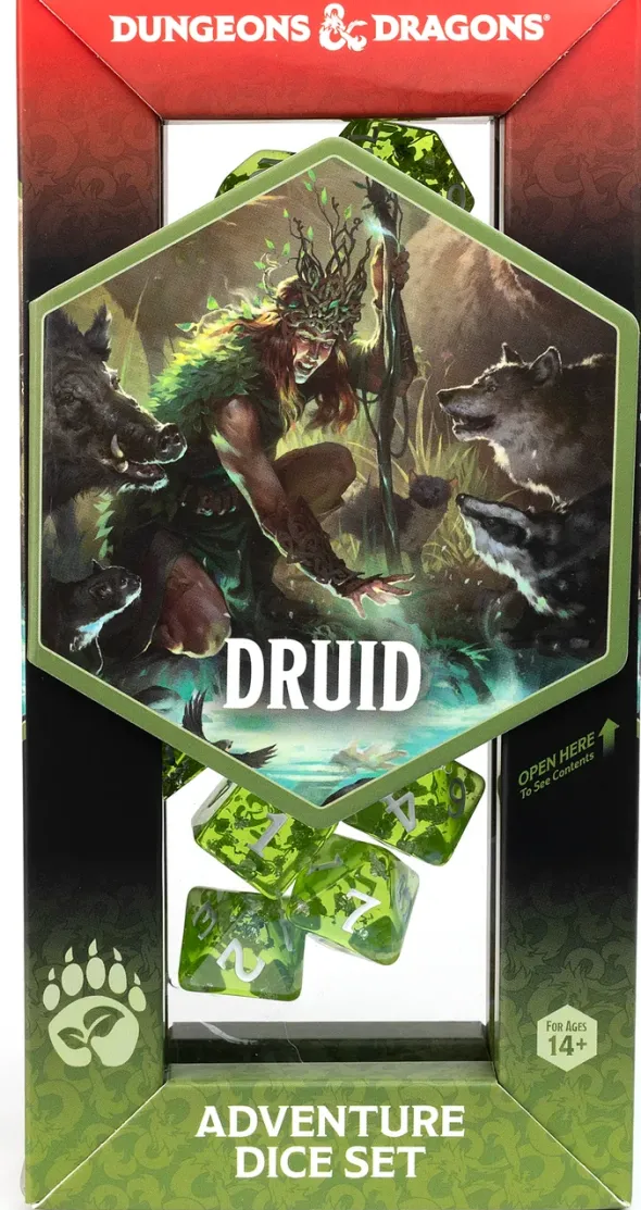 Dungeons & Dragons: Adventure Dice Set - Druid