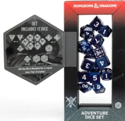 Dungeons & Dragons: Adventure Dice Set - Rogue Purple