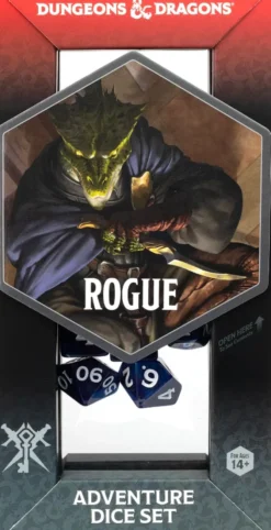 Dungeons & Dragons: Adventure Dice Set - Rogue Purple