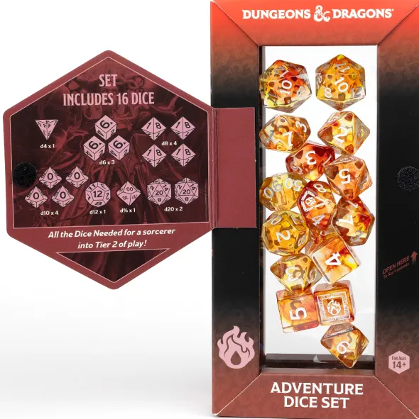 Dungeons & Dragons: Adventure Dice Set - Sorcerer
