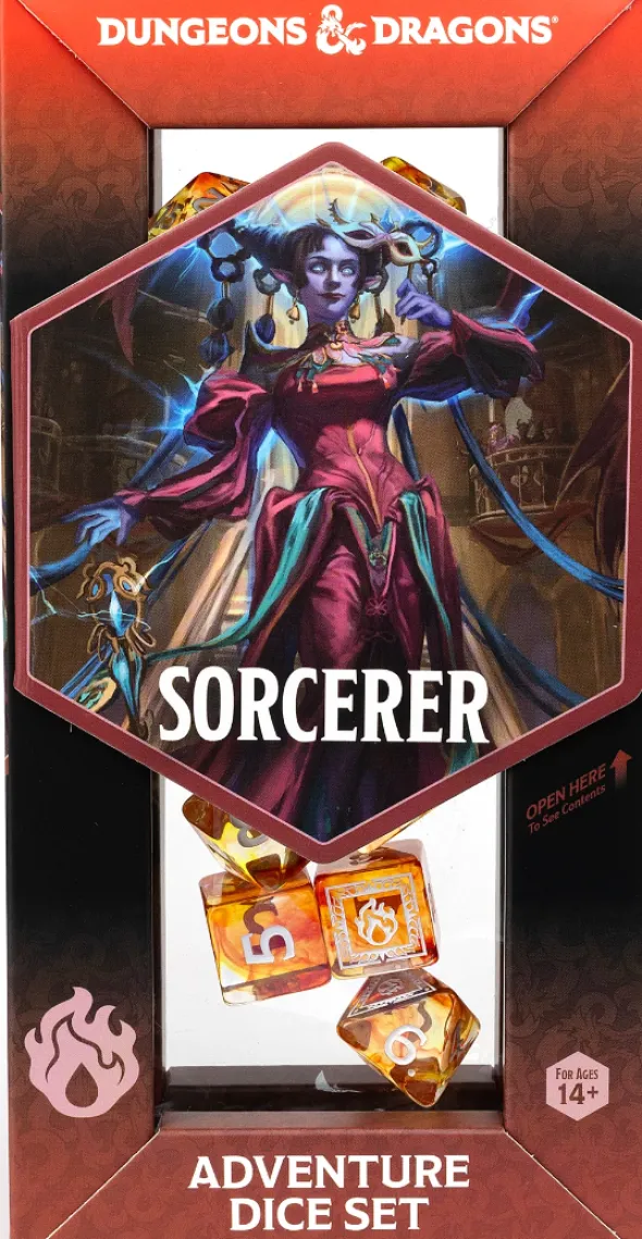 Dungeons & Dragons: Adventure Dice Set - Sorcerer