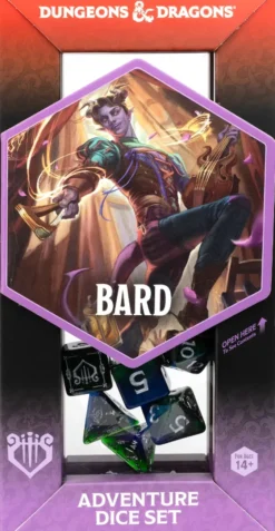Dungeons & Dragons: Adventure Dice Set - Bard