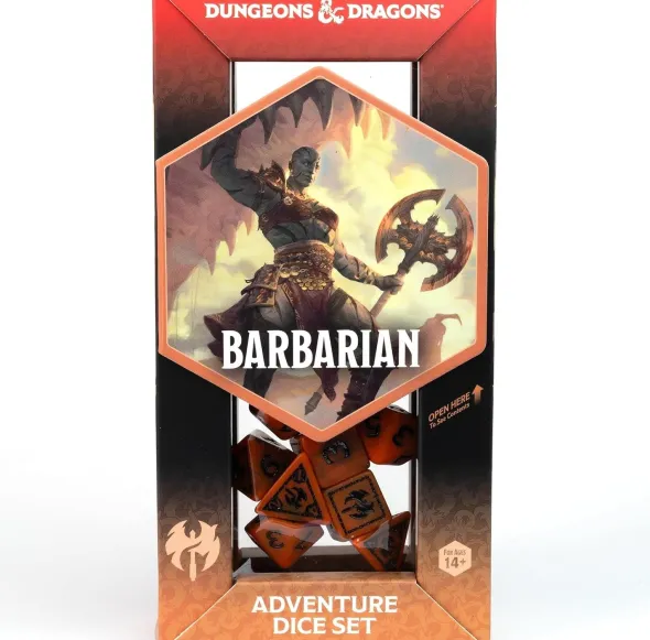 Dungeons & Dragons: Adventure Dice Set - Barbarian