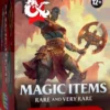 Dungeons & Dragons - Magic Item Reference Cards: Rare and Very Rare - Occasion