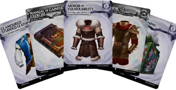 Dungeons & Dragons - Magic Item Reference Cards: Rare and Very Rare - Occasion