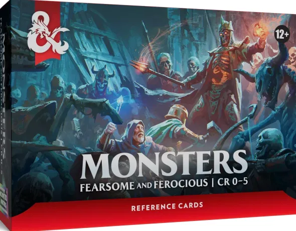 Dungeons & Dragons - Monster Reference Cards: Fearsome and Ferocious